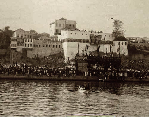 Photo prise par le photographe de Guillaume II au Port de Beyrouth-1898- Collection Gaby Daher